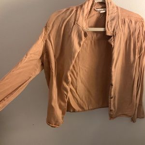 Light pink light jacket